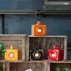 Lampă de masă ceramică stil industrial și Ferro Valerie Viadurini