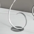 Lampă de podea LED cu structură metalică vopsită Design-Clack Viadurini