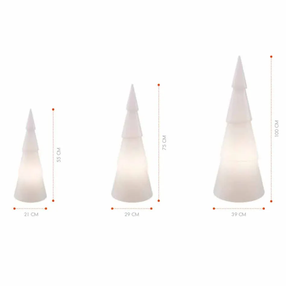 Lampă de podea cu design LED sau solar pentru interior sau exterior - Alberostar Viadurini