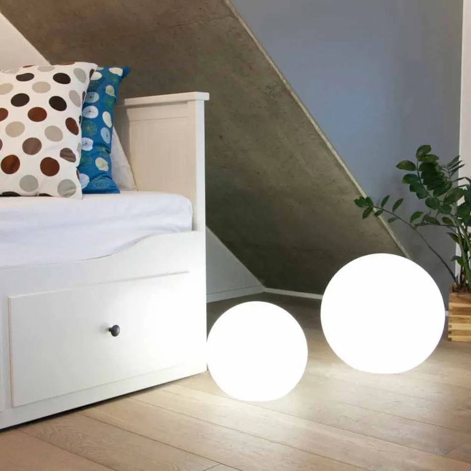 Lampă de podea cu design modern colorat Sphere, diferite dimensiuni - Globostar Viadurini