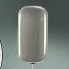 Lampă de podea din sticlă venețiană suflată manual - bambus Viadurini