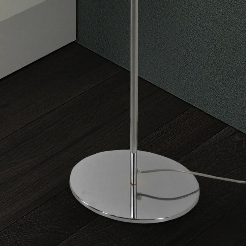 Lampă de podea din sticlă venețiană suflată manual - bambus Viadurini