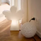 Lampă de podea albă E27, Led sau Solar Angel Modern Design - Angelostar Viadurini