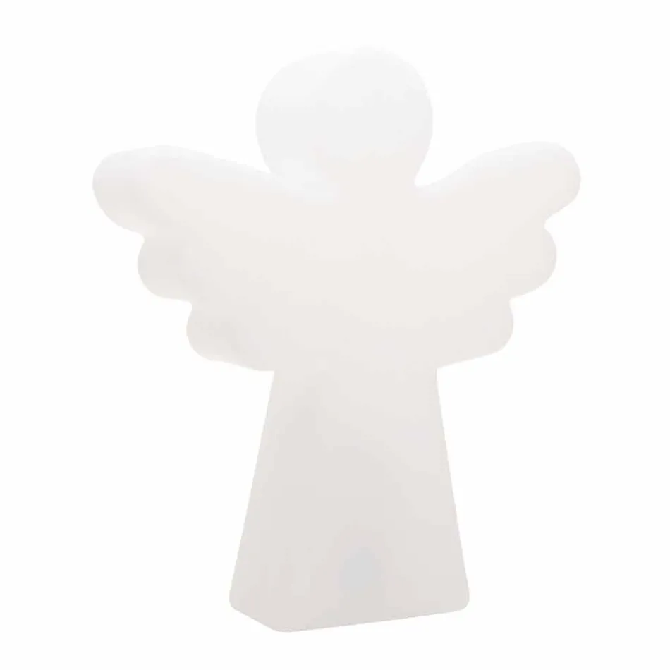 Lampă de podea albă E27, Led sau Solar Angel Modern Design - Angelostar Viadurini