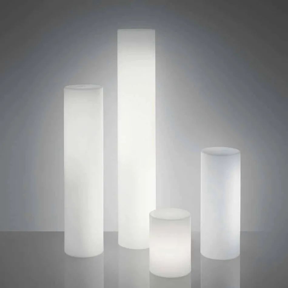 Slide Fluo lampă cilindrică din Italia Viadurini