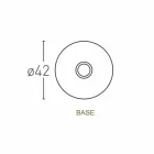 Lampă de podea cu abajur din polietilenă albă Made in Italy - Asturia Viadurini