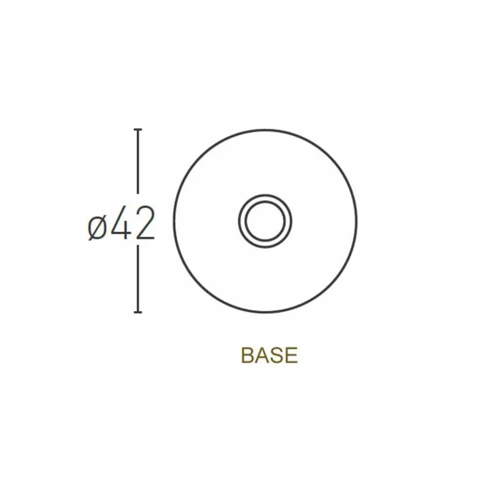 Lampă de podea cu abajur din polietilenă albă Made in Italy - Asturia Viadurini