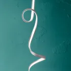 Lampa de podea cu Structura din Metal Vopsit cu Lumina LED - Lumino Viadurini