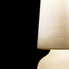 Lampă de podea pentru exterior cu structură din polietilenă Made in Italy - Desmond Viadurini