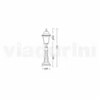 Lampa de podea din aluminiu produsa in Italia, Aquilina Viadurini