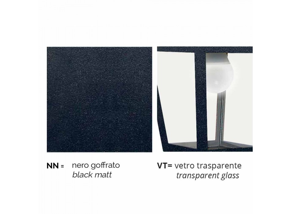 Lampa de podea din aluminiu produsa in Italia, Aquilina Viadurini