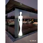 Lampă de podea de grădină cu design de statuie cu lumină LED RGBW - Penelope de Myyour Viadurini