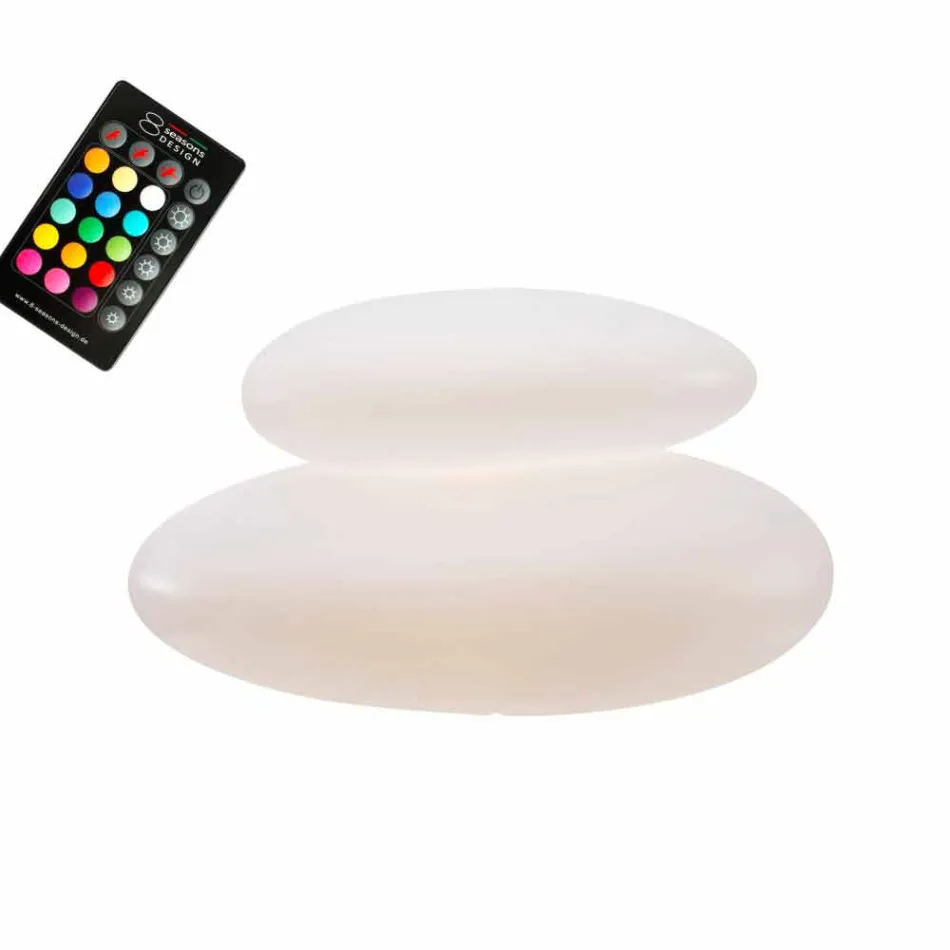 Lampă de podea pentru interior sau exterior cu design natural modern - Sassostar Viadurini