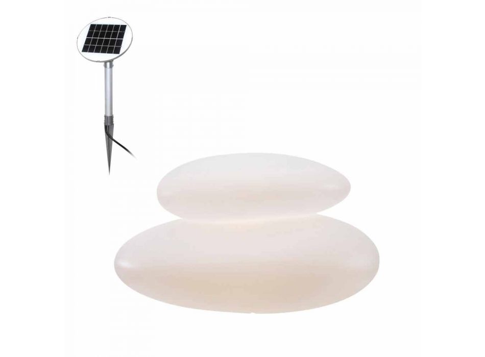 Lampă de podea pentru interior sau exterior cu design natural modern - Sassostar Viadurini