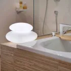 Lampă de podea pentru interior sau exterior cu design natural modern - Sassostar Viadurini