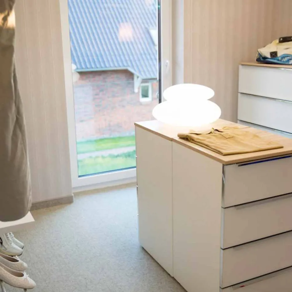 Lampă de podea pentru interior sau exterior cu design natural modern - Sassostar Viadurini