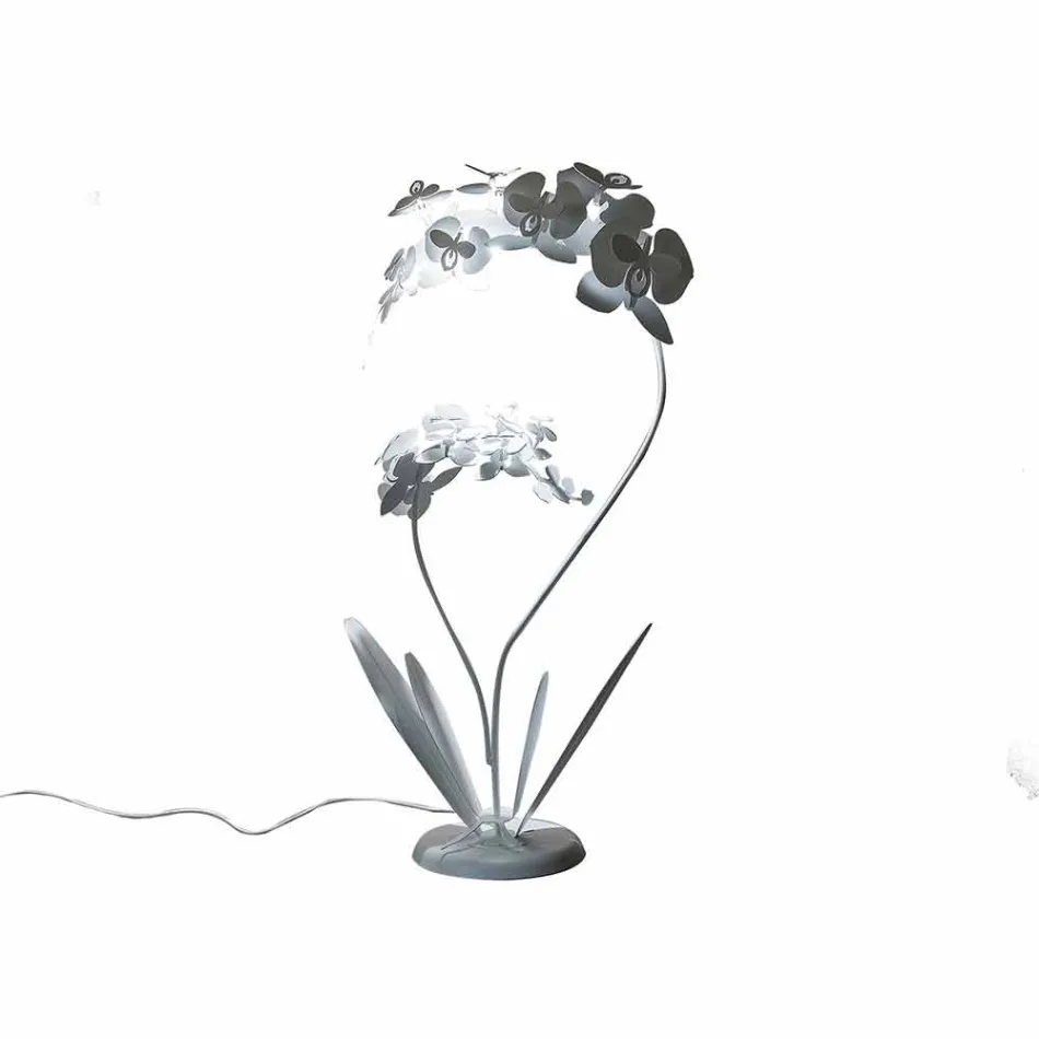 Lampa de podea din design modern, realizată în Italia - Amorpha Viadurini