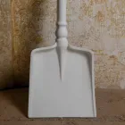 Lampă de podea pentru exterior în tehnopolimer alb Design de 3 forme - scule Viadurini