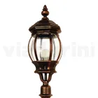 Lampă de podea de exterior în stil vintage din aluminiu Made in Italy - Leona Viadurini