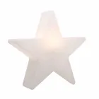 Lampă de podea cu formă de stea albă sau roșie, design modern - Ringostar Viadurini