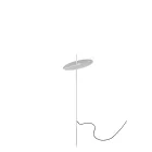 Lampa de gradina Aluminiu Design Alb cu Frunza de Nufar - Cipriam Viadurini