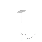 Lampa de gradina Aluminiu Design Alb cu Frunza de Nufar - Cipriam Viadurini