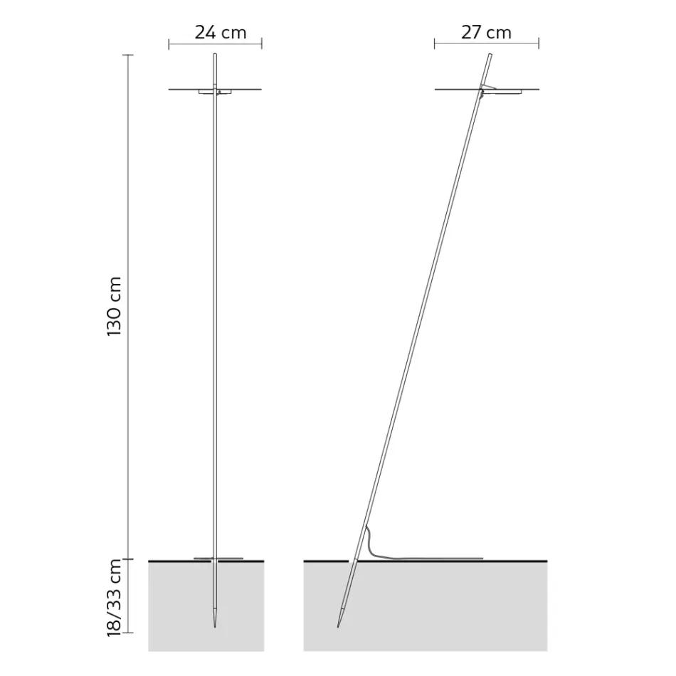 Lampa de gradina Aluminiu Design Alb cu Frunza de Nufar - Cipriam Viadurini