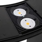 Lampă de podea din metal lăcuit cu LED integrat Fabricat în Italia - Indra Viadurini