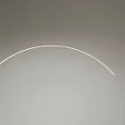 Lampă de podea din metal vopsit cu lumină LED reglabilă - Eucalipt Viadurini