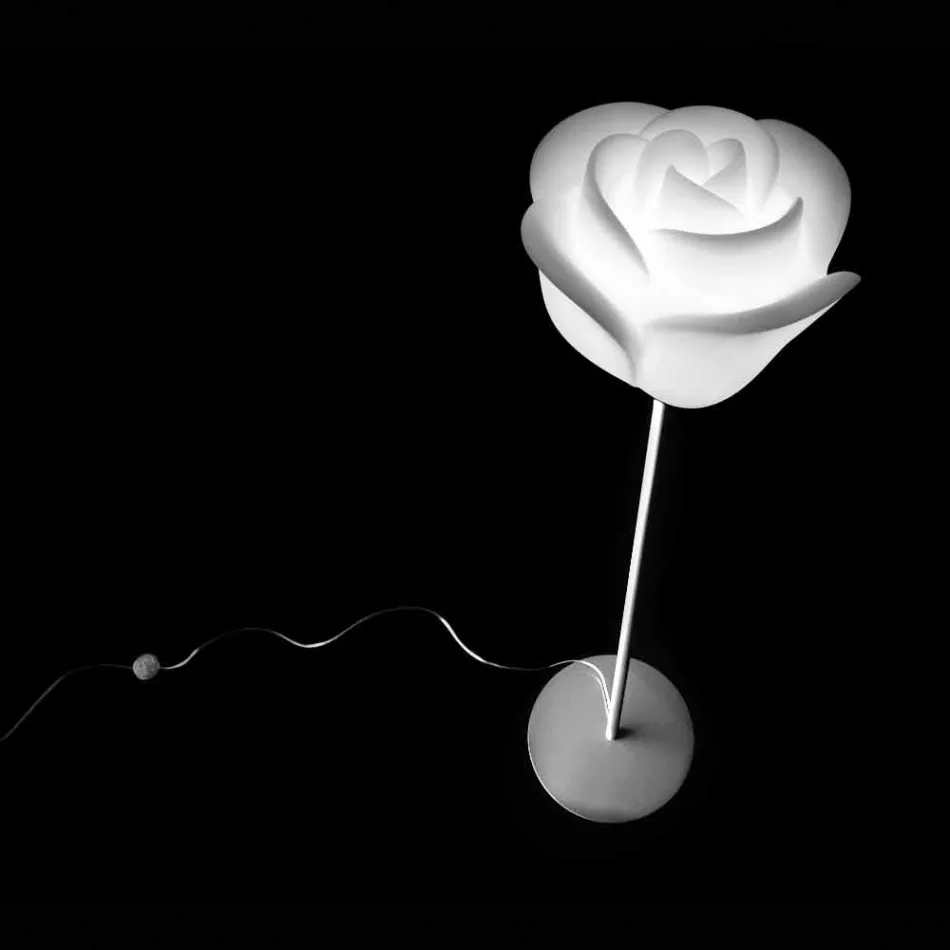 Lampă de podea din plastic cu design de flori pentru exterior - Baby Love de Myyour Viadurini