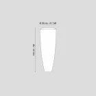 lampa de podea cu LED-uri pentru interior contemporan PELD Big obuzier Viadurini