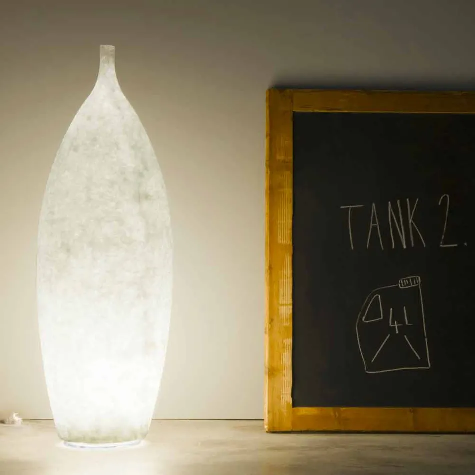 Contemporan nebulit lampă de podea In-es.artdesign Rezervor 2 H92cm Viadurini