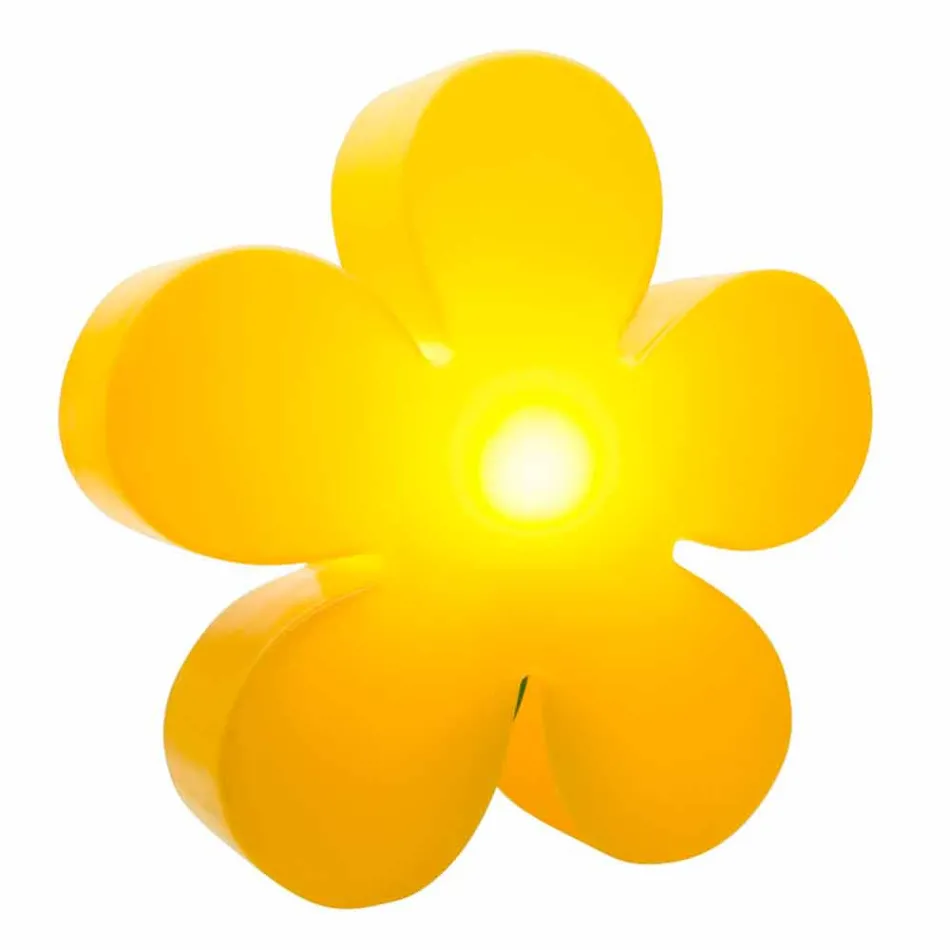 Lampă de podea sau de masă Design modern cu floare colorată - Fiorestar Viadurini