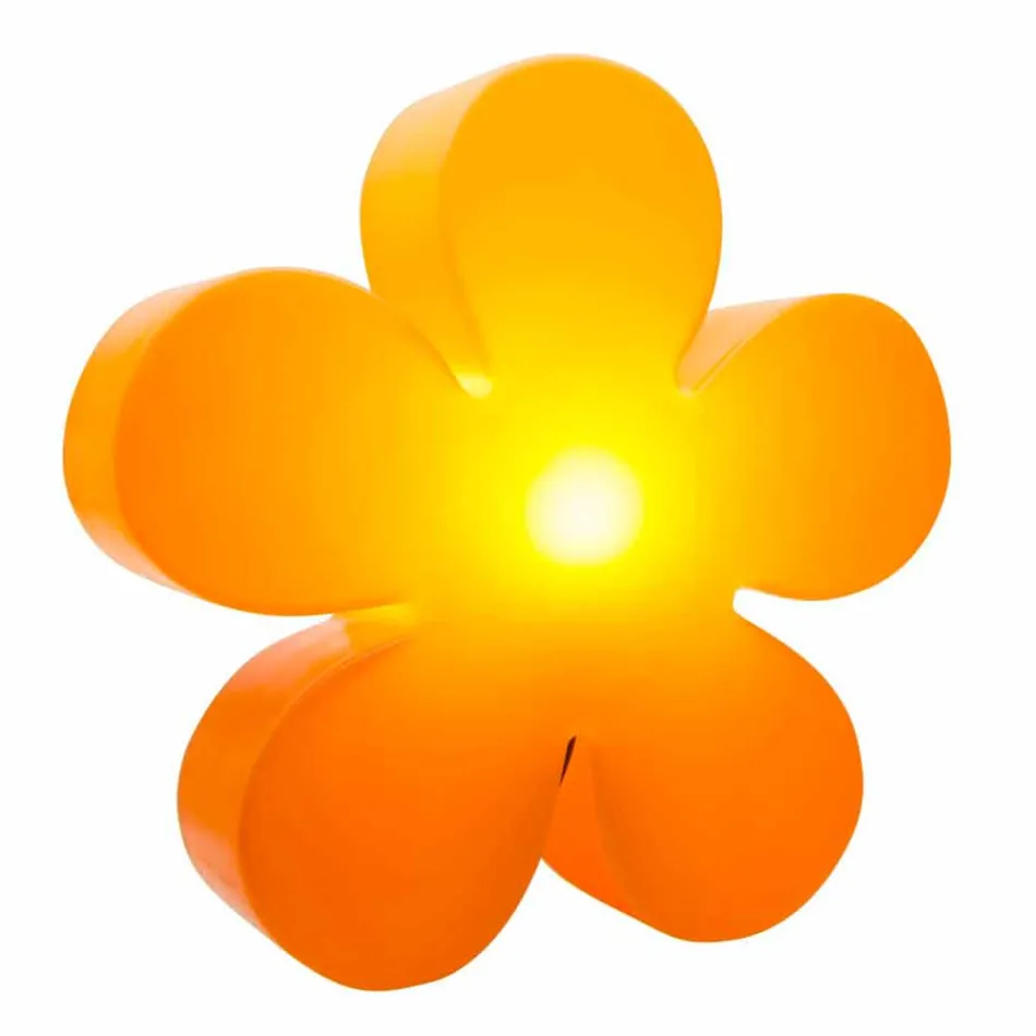 Lampă de podea sau de masă Design modern cu floare colorată - Fiorestar Viadurini