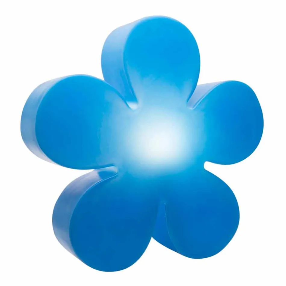 Lampă de podea sau de masă Design modern cu floare colorată - Fiorestar Viadurini