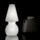 Lampă de podea pentru exterior Alvarez cu lumină LED din polietilenă, fabricată în Italia Viadurini