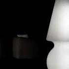 Lampă de podea pentru exterior Alvarez cu lumină LED din polietilenă, fabricată în Italia Viadurini