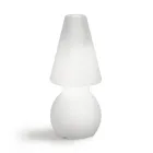 Lampă de podea pentru exterior Alvarez cu lumină LED din polietilenă, fabricată în Italia Viadurini