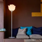 Lampă de podea în aer liber cu design de flori din plastic - Baby Love de Myyour Viadurini