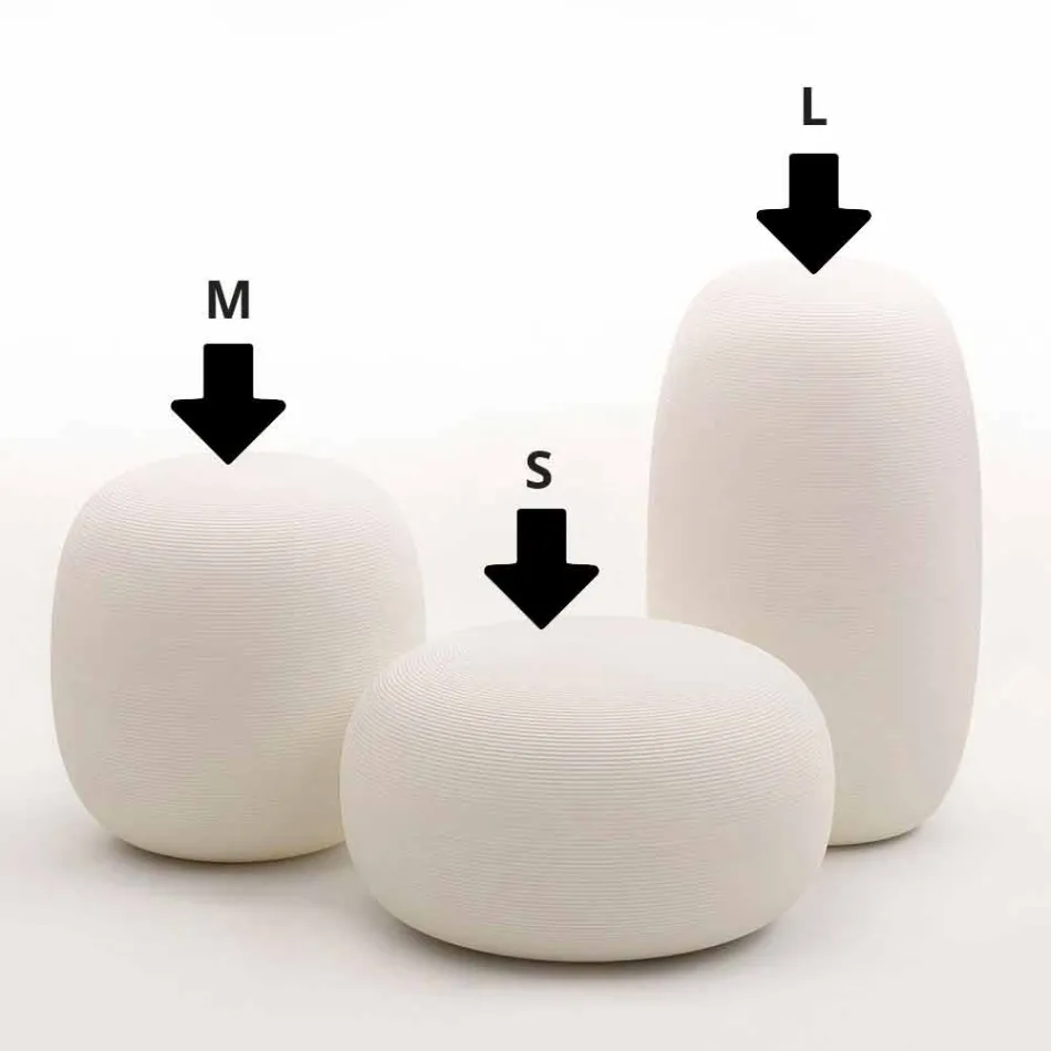 Lampă de podea pentru design exterior în 3 dimensiuni, 2 bucăți - Pandora S de Myyour Viadurini