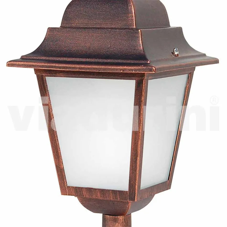 Aluminiu lampă de podea în aer liber din Italia, Aquilina Viadurini