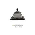 Lampa de podea pentru exterior din aluminiu vintage Made in Italy - Doroty Viadurini