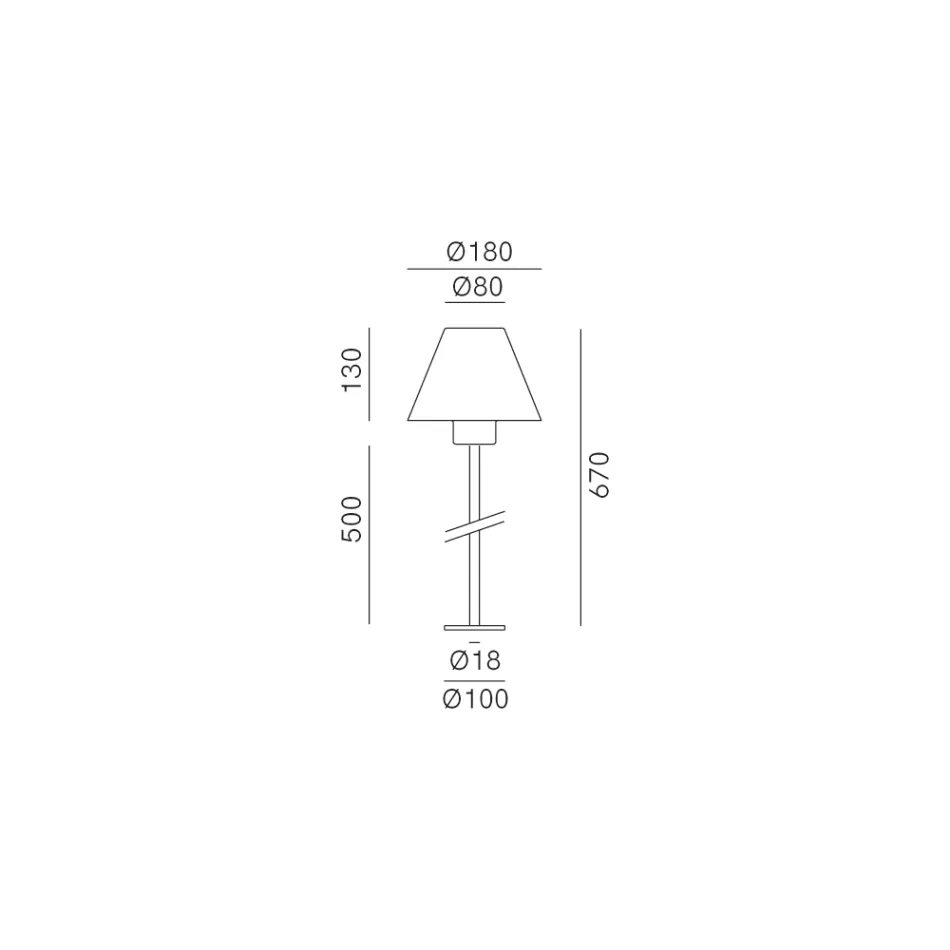 Lampa de exterior din alama si cupru Made in Italy - Sword Viadurini