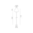 Lampa de exterior din alama si cupru Made in Italy - Sword Viadurini