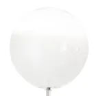 Lampă de podea Isotta din sticlă albă, fabricată în Italia Viadurini