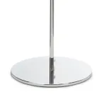 Lampă de podea Isotta din sticlă albă, fabricată în Italia Viadurini