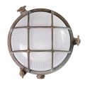 Lampă decorativă de exterior din alamă cu sticlă opal/transparentă - Sirenă