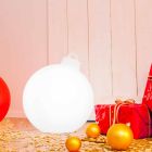 Lampă pentru interior sau exterior Decor roșu, alb Minge de Crăciun - Pallastar Viadurini
