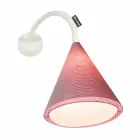 Lampa de perete de design In-es.artdesign Jazz O lână colorată de tip Stripe Viadurini
