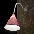 Lampa de perete de design In-es.artdesign Jazz O lână colorată de tip Stripe Viadurini